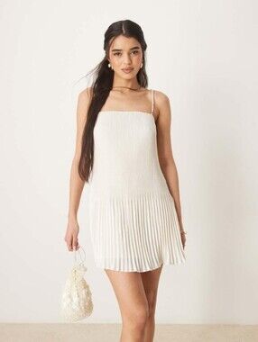 Abercrombie & Fitch Giselle Dress with Pearl Straps